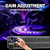31-Band Graphic Equalizer Stereo EQ for Home Audio and Professional 2/3 Way Stereo/4 Way Mono Crossover Set