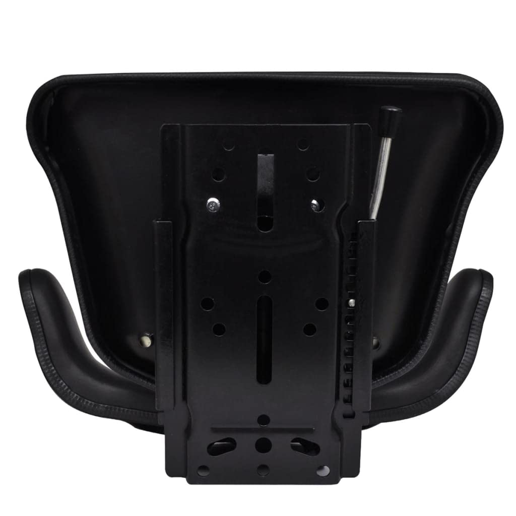 Genérico Asiento de Tractor con Respaldo Negro