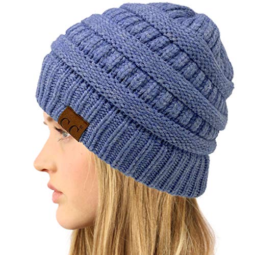 Image of Hatsandscarf CC Exclusives Solid Color Beanie Tail Hat for Adult (MB-20A)