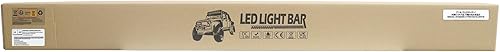 Miniatura 8 de SKYWORLD Barra de luz de 52 pulgadas, 67500 lm, haz combinado de inundación recta, haz combinado de luces LED para automóvil, lámpara antiniebla