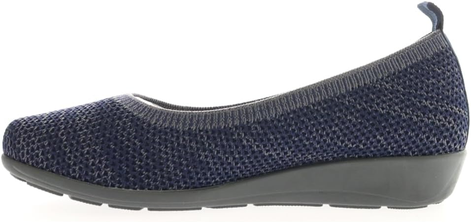Propét Womens Yen Knit Ballet Flats Casual Casual - Blue - Size 9 M