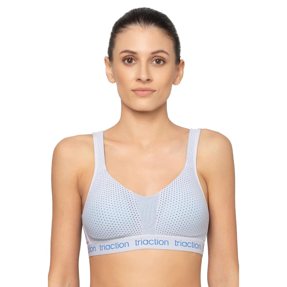 triumph Women's Polyester Wire Free Casual Sports Bra (110I582 FU_Grey_34D)-picture-18
