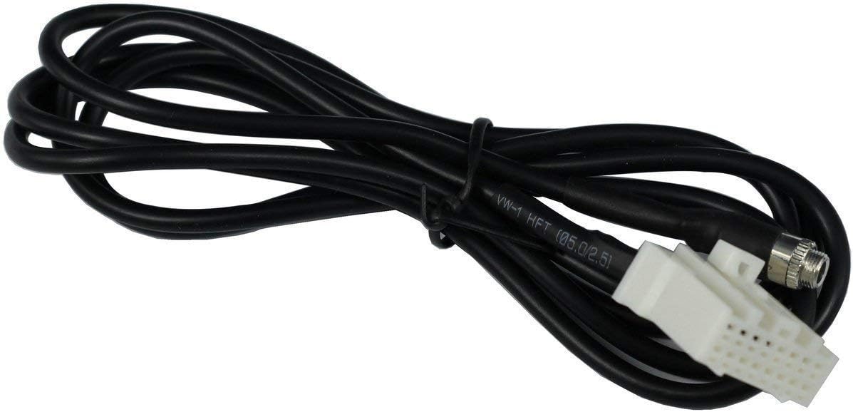 Eidoct AUX Input Female Jack 3.5mm Audio Adapter Cable Compatible for iPod iPhone 4 4S 5 5S MP3 to Mazda 2 3 5 6 RX8 MX-5 Car Player