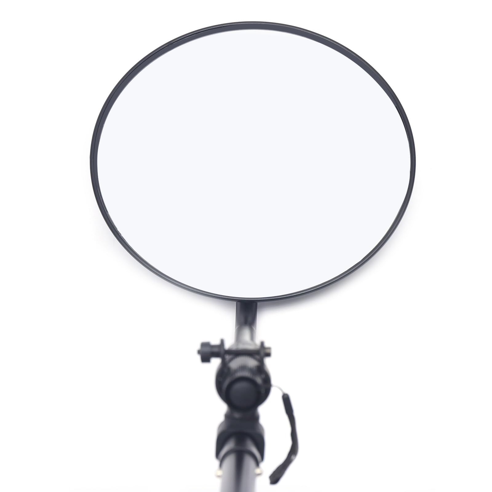YNIYUJKL 30 Cm Undercar Inspection Mirror, Acrylic Vehicle Inspection Mirror, Telescopic Handle/Mirror Angle Adjustment/Flashlight/Mobile Wheel For Cars, Bus, Trucks,Black