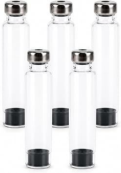 Singature Peptides - Pen Cartridge - 3 ML - 5 Pack - Individually Sealed Sterile Glass Pen Cartridge Vials - Compatible with V1, V2, and V3 Pen Systems