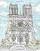 Produktbild Notre Dame Journal: 120 page notebook with Notre Dame Cathedral illustration on the cover. Each page features a watermark of the building. Glossy softcover, perfect bound.
