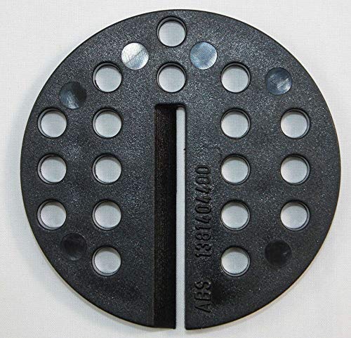 Preisvergleich Produktbild Ersatzteile für Bandsägemaschinen Bandsägetischeinlage Einlagenscheibe zentrale Sägebandführung schmale Ausführung, geeignet für Elektra Beckum / Metabo BAS 350 450 500 600 315 / 4 316 G