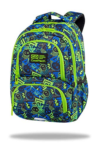 Coolpack Spiner: Mochila escolar  24  Multicolor cráneo medium