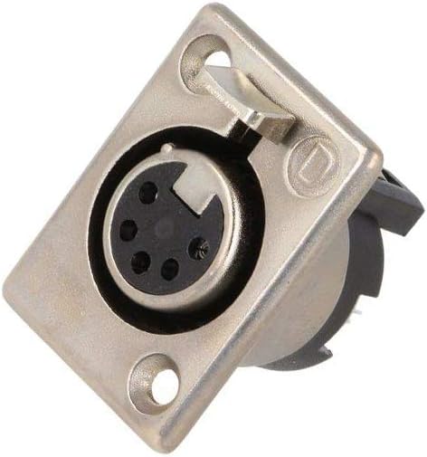 DELTRON EMCON 702-0500 Connector, XLR, Jack, 5POS