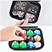 PAIYULE Case Compatible with Bakugan Baku Geogan Starter Pack, Toys Storage Box for Bakugon Dragonoid Collectible Action Figure, Toy Organizer Container Holder for Bakucores & Trading Cards-Bag Only