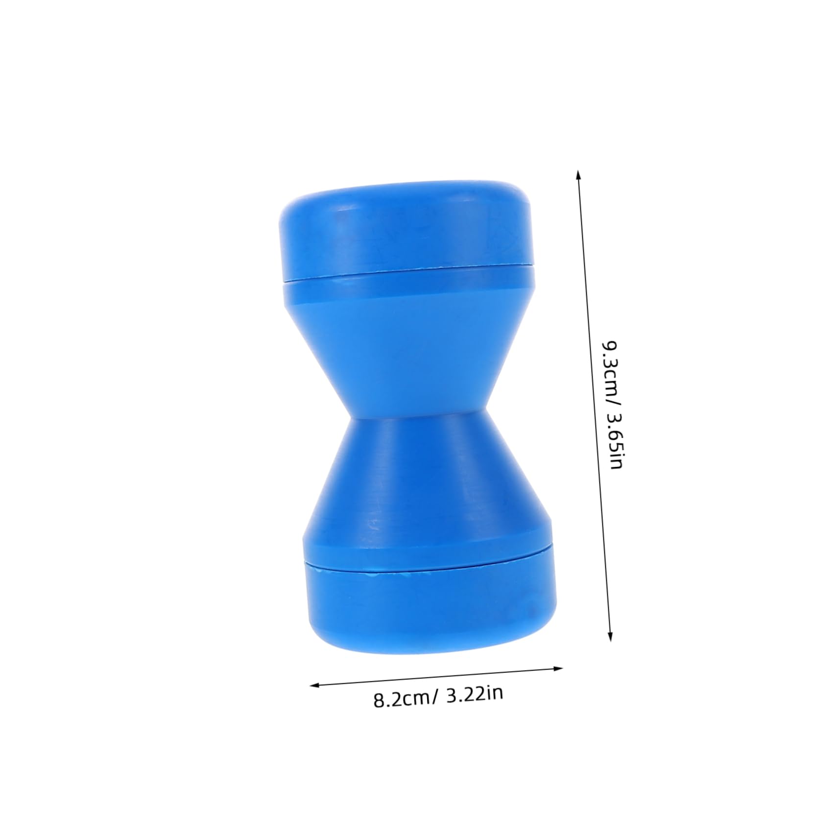 Abaodam Rullo di Prua per Rimorchio Barca, Diametro Interno 15mm, Blu | Plastica, Uso Nautico e Trasporto, Applicazione Versatile per Yacht e Barche