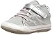Robeez Girls' Hadley High Top Sneaker, Hadley Grey, 9-12 Months M US Infant