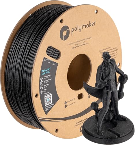 Filament Polymaker PLA-LW Czarny (BLACK)