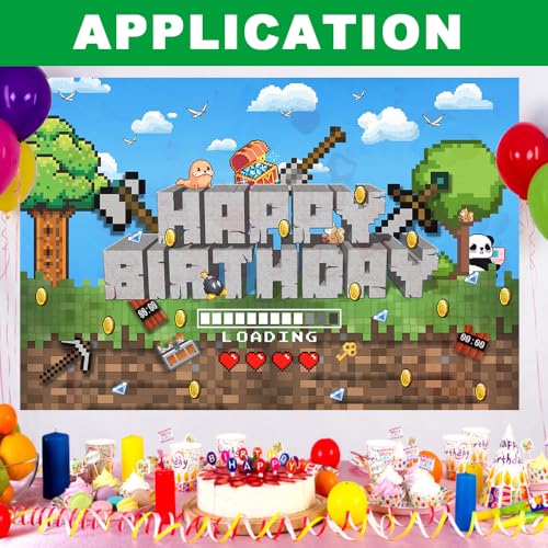 Sandbox Game Party Banner (3x5ft)