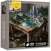 Jigsaw Puzzles 1024 Pieces for Adults - Challenging Fun Puzzles Stunning Art Wall Decor, Gift for Adult Puzzle Lovers, Creative Scenery Secret Realm Z0806