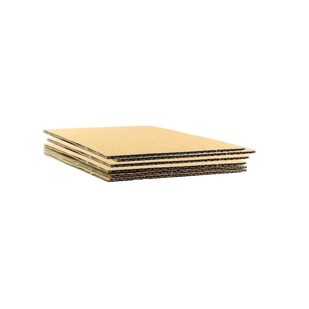 HGP 8.5 x 11, 15 Pack, Corrugated Cardboard Sheets Shipping Cushioning Pads 1/8 Thick Medium Size
