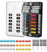 12V Sicherungskasten Mit LED-Anzeige - Feuchtigkeitsgeschützt Für Auto & Boot