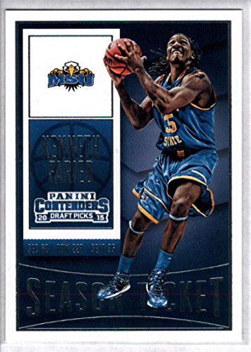 2015-16 Panini Contenders Draft Picks Season Ticket #55 Kenneth Faried NM-MT Morehead State Eagles Basketball