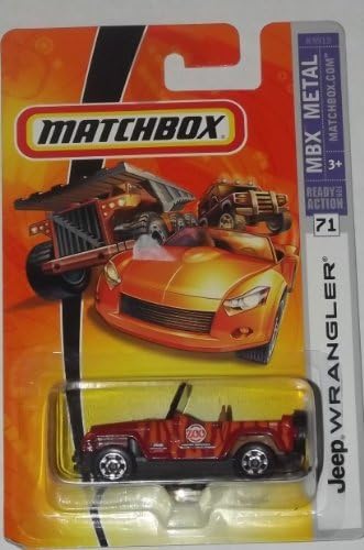 Matchbox 2006 Jeep Wrangler #71 Zoo Keeper design by ZooKeeper
