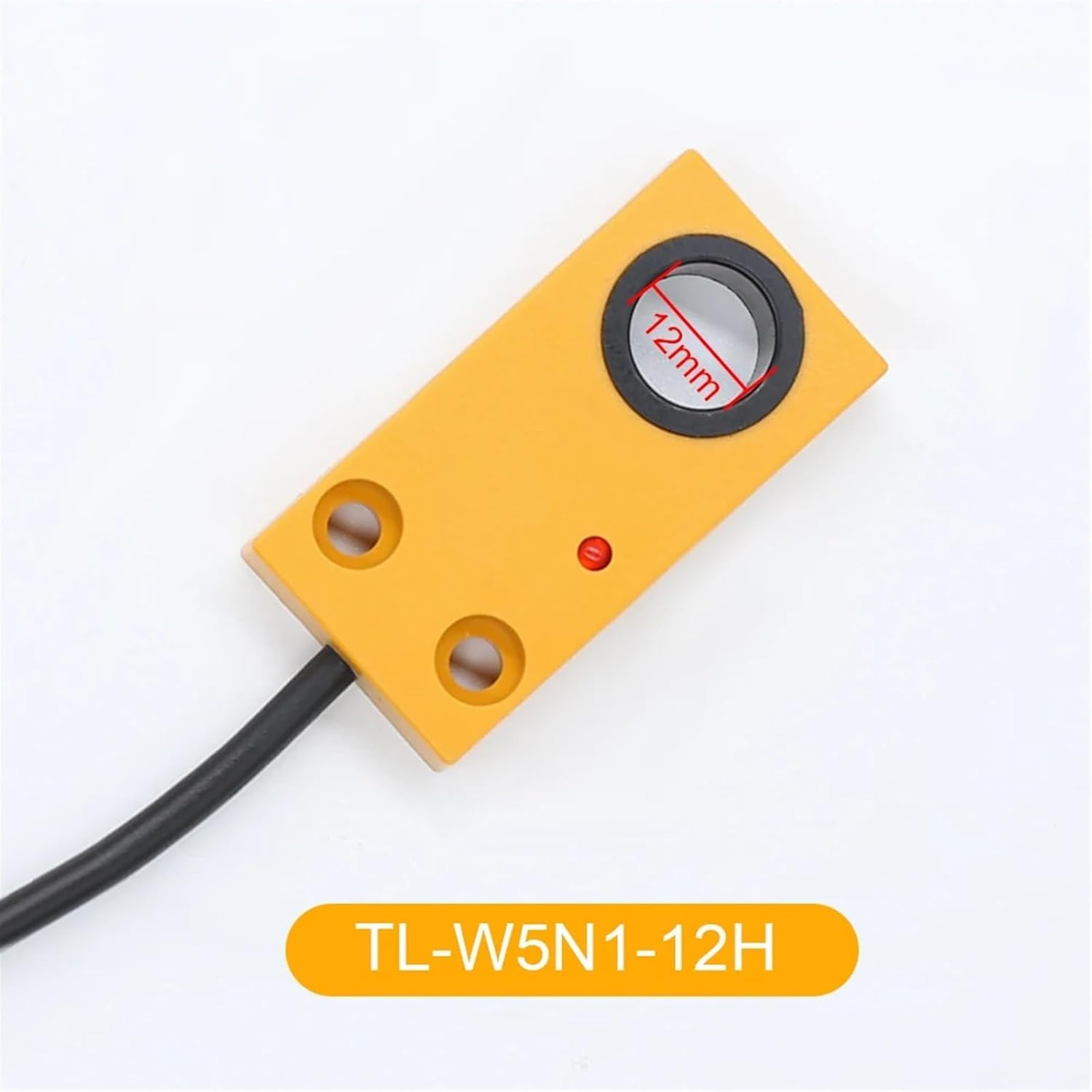 Näherungsschalter, Induktiver Sensor, 12 V/24 V, Metallerkennung, 6–16 mm Loch, PNP normalerweise offen