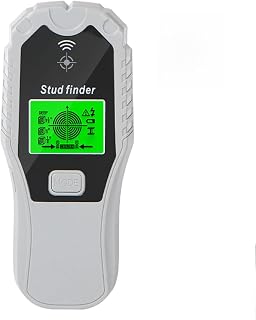 Buscador de pernos de pared, pantalla LCD 5 en 1, detector de alarma, detector de pernos de pared, escáner de pared ligero, escáner de búsqueda de cables LCD, detectores de metales para enmarcar fotos