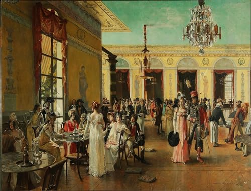 Affiche Café Frascati Napoléon pour la décoration murale du salon