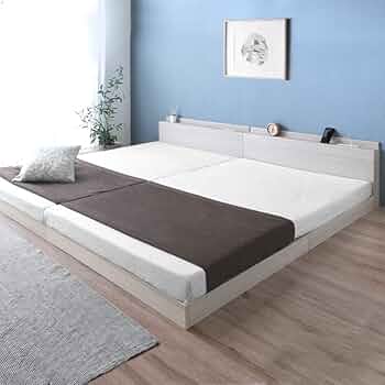 タンスのゲン すのこベッド セミダブル SD ベッドフレーム ホワイトウォッシュ main_11719146.jpg