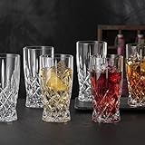 Nachtmann Noblesse Bierglas Set 6-teilig aus Kristallglas. Je 350ml Fassungevermögen.