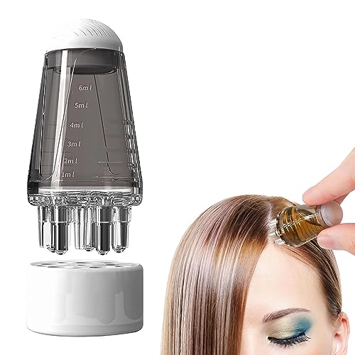 مشط توزيع زيت الشعر