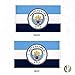 Desert Cactus Manchester City Flag Man City MCFC Football Soccer 100% Polyester Indoor Outdoor 3x5 feet Banner (Flag B)