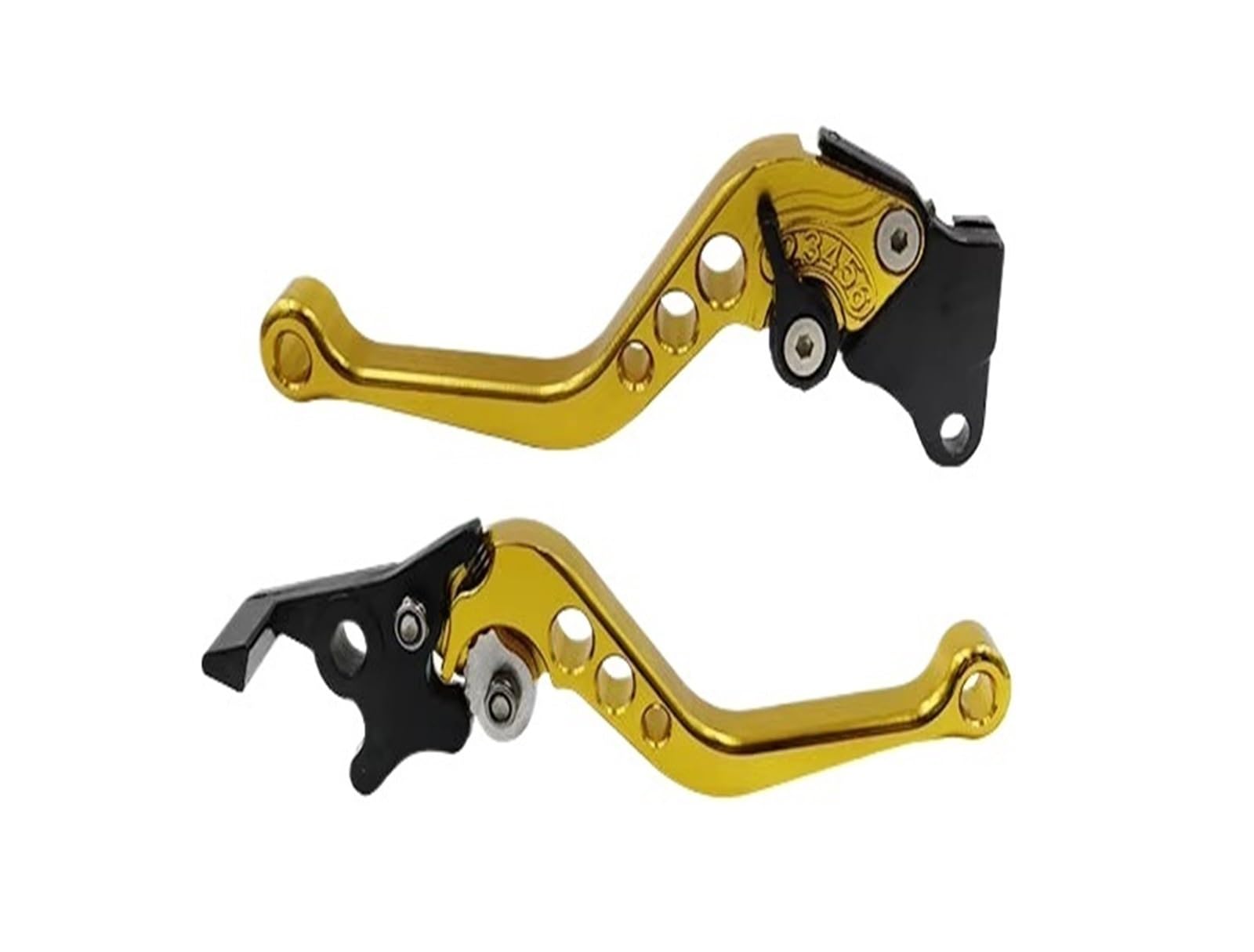 Ywqjiopm G Motorcycle Brake Clutch Lever Motorcycle Brake Handle Motorbike Modification Clutch Brake Lever Handle Adjustable Handlebar Set Modified Parts