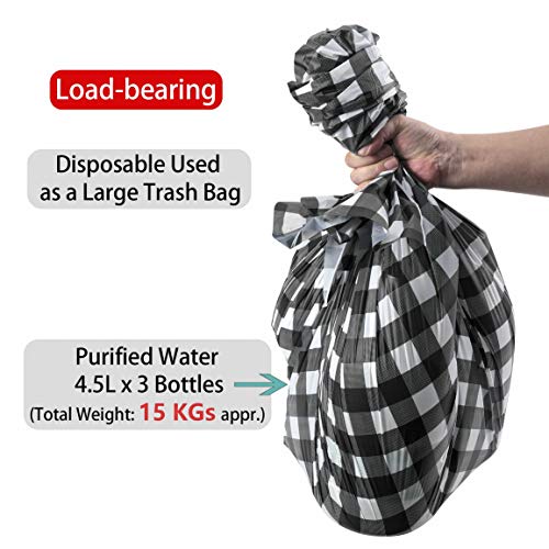 Black Gingham Checkered Plastic Tablecloths 3 Pack Disposable Table Covers 54 X 108 Inches Party Tablecovers Peva Vinyl Buffalo Plaid Table Cloth For Rectangle Tables Upto 8 Ft And Picnic Barbecue #TOP2