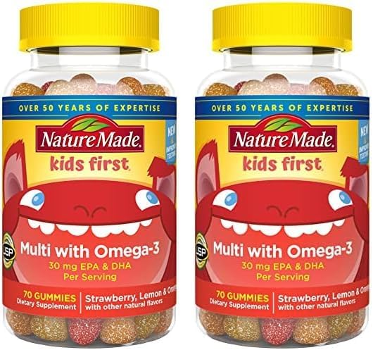 Nature Made First Multivitamin with Omega-3, Vitamins and Mineral...