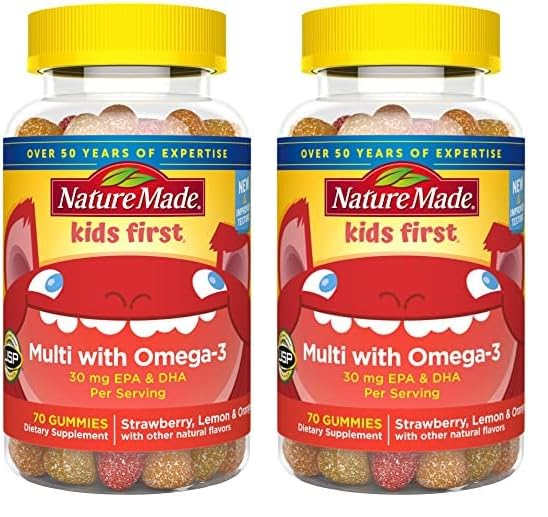 Nature Made First Multivitamin with Omega-3, Vitamins and Mineral...