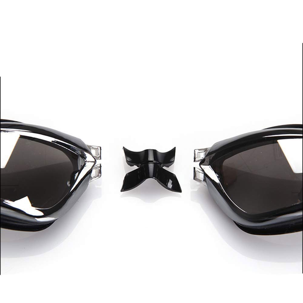 Gogle - Unisex wodoodporne i przeciwmgielne poszycie kolorowe okulary pływackie