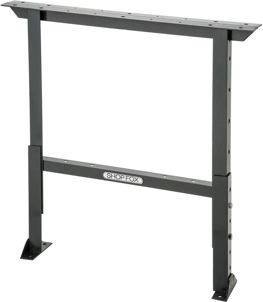 Shop Fox D2660 34-Inch Deep Workbench Leg,Grey,black