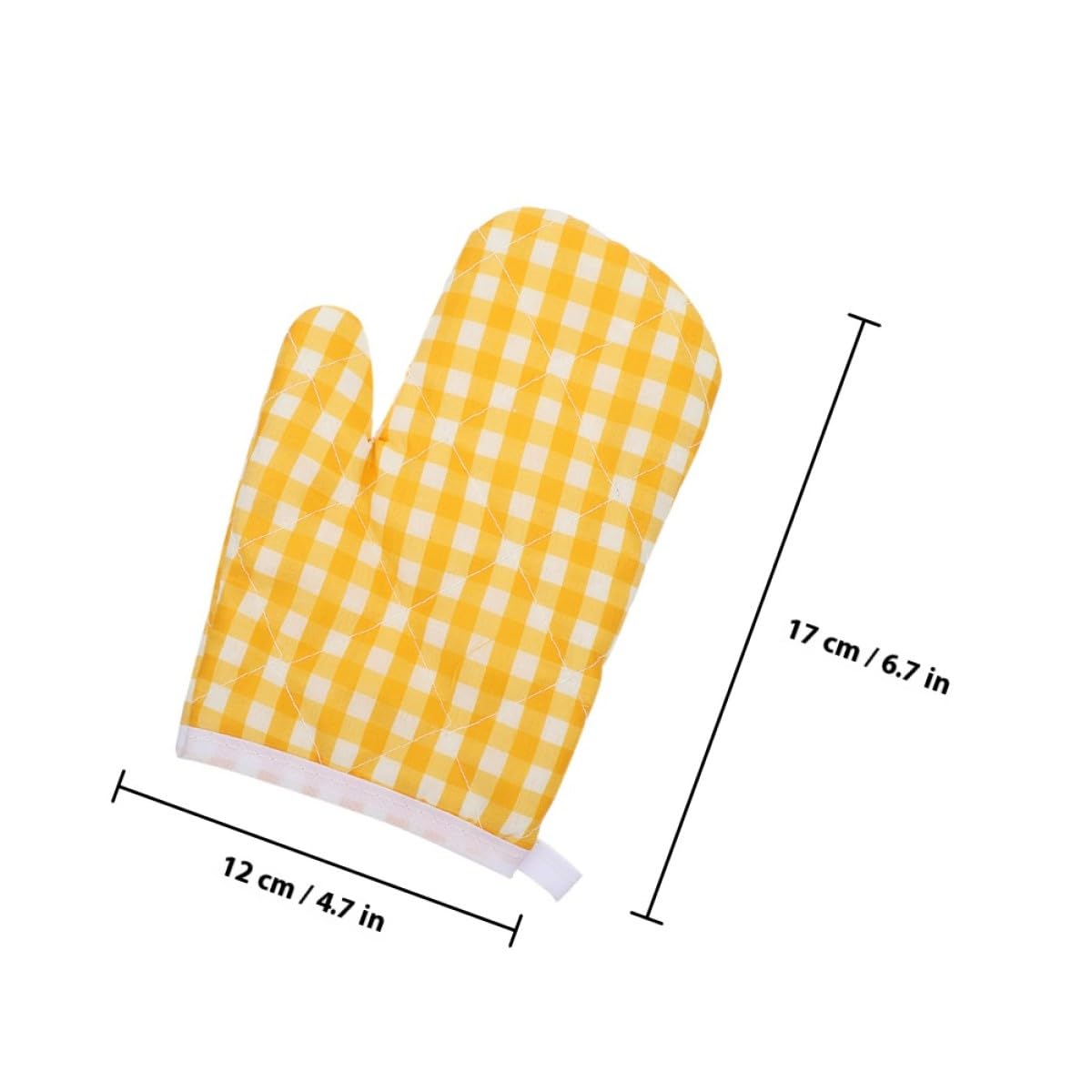 Yardwe Maniques Isolantes Thermiques pour Four et -Ondes Lot de 2 en Polyester Résistantes la Chaleur Lavables en Machine Cuisine et