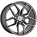 TSW SILVANO Custom Wheel - 18x8.5, 32 Offset, 5x112 Bolt Pattern, 66.6mm Hub - Gloss Gunmetal Rim