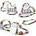(138pcs) Car Track Set Race Track Toys for Boys Kids Toy Birthday Gifts with LED Light-Up Race Car,Flexible Changeable Magic Race Car Track Toys for 3 4 5 6 7 8+Year Old Boys Girls