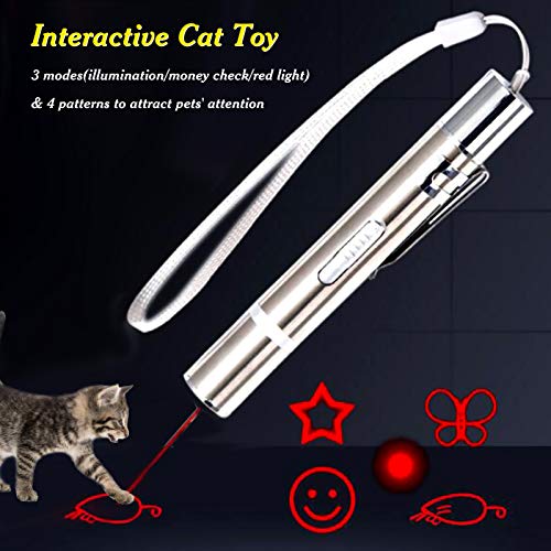 Brinquedo laser automático para animais de estimação,Funien Cat Interactive Toy Cat Toys for Catch E