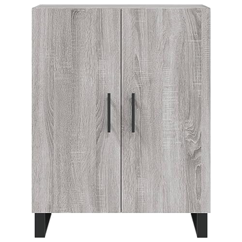 Xichuzi Aparador de Madera de ingeniería Gris Sonoma 69,5x34x90 cm, Mueble Salon, Aparadores para Salon, Mueble Comedor, Mueble Auxiliar, Aparador Cocina, Aparador Entrada Recibidor - 827754 - imagen 5
