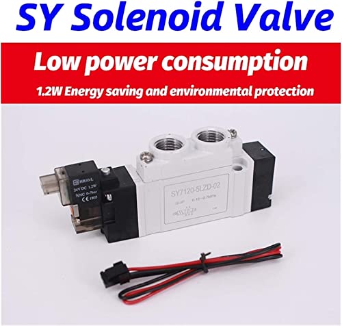 Electrovanne pneumatique SY3120 4LZD compacte à faible consommation