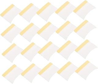 MOTHNUR 400 Unidades De Almohadillas De Algodón Para Extensiones De Pestañas Ideales Para La Aplicación Y Limpieza Color Blanco