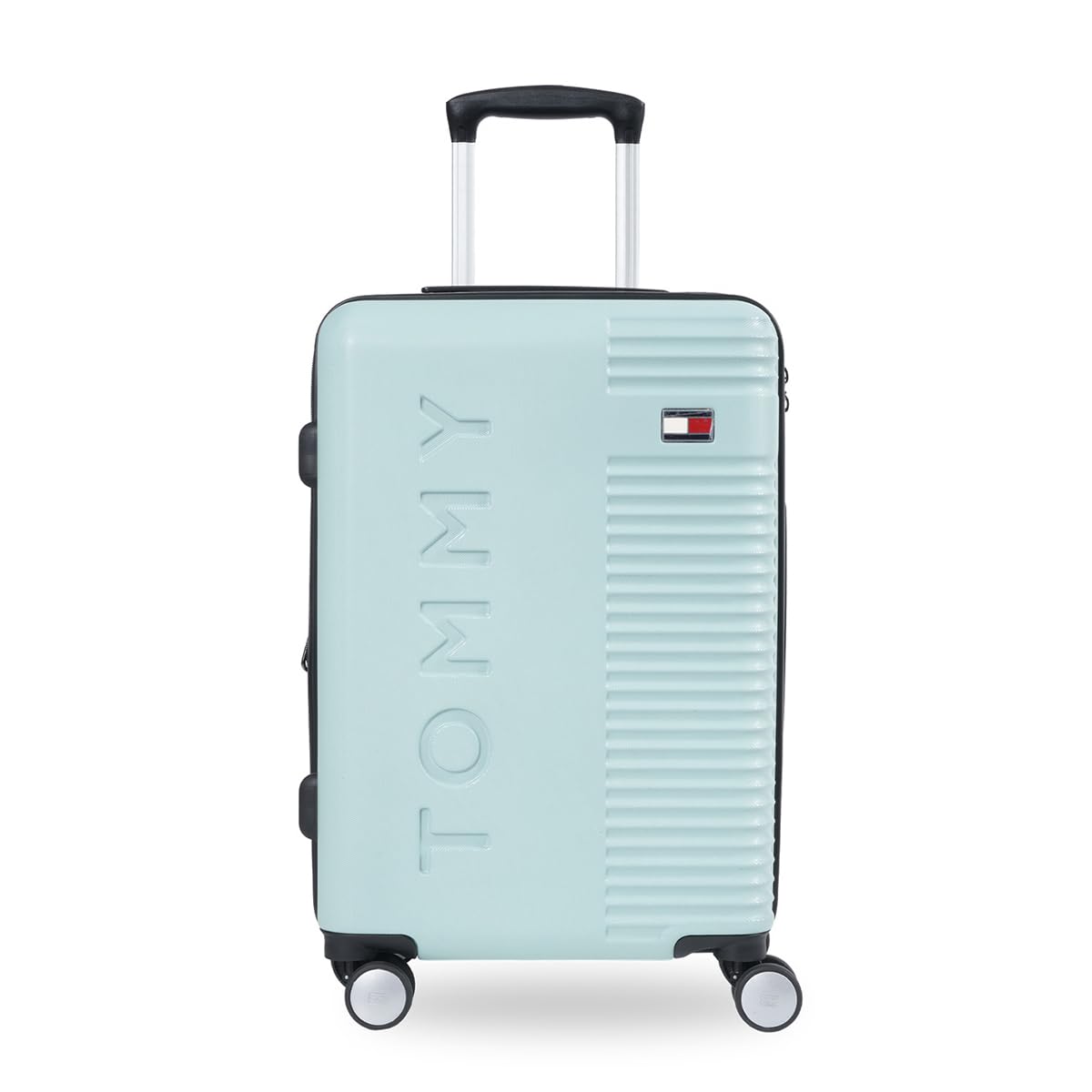 Large Luggage Rockfill X - Black | Check-in Trolley Bag with TSA Lock | 360° Spinner Wheels | Telescopic Handle | Water Resistance | PC Hardshell suitcace | 77cm | 110L Capacity-image-38