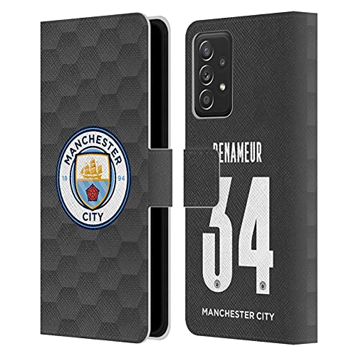 Étui Manchester City pour Galaxy A52 en cuir premium durable