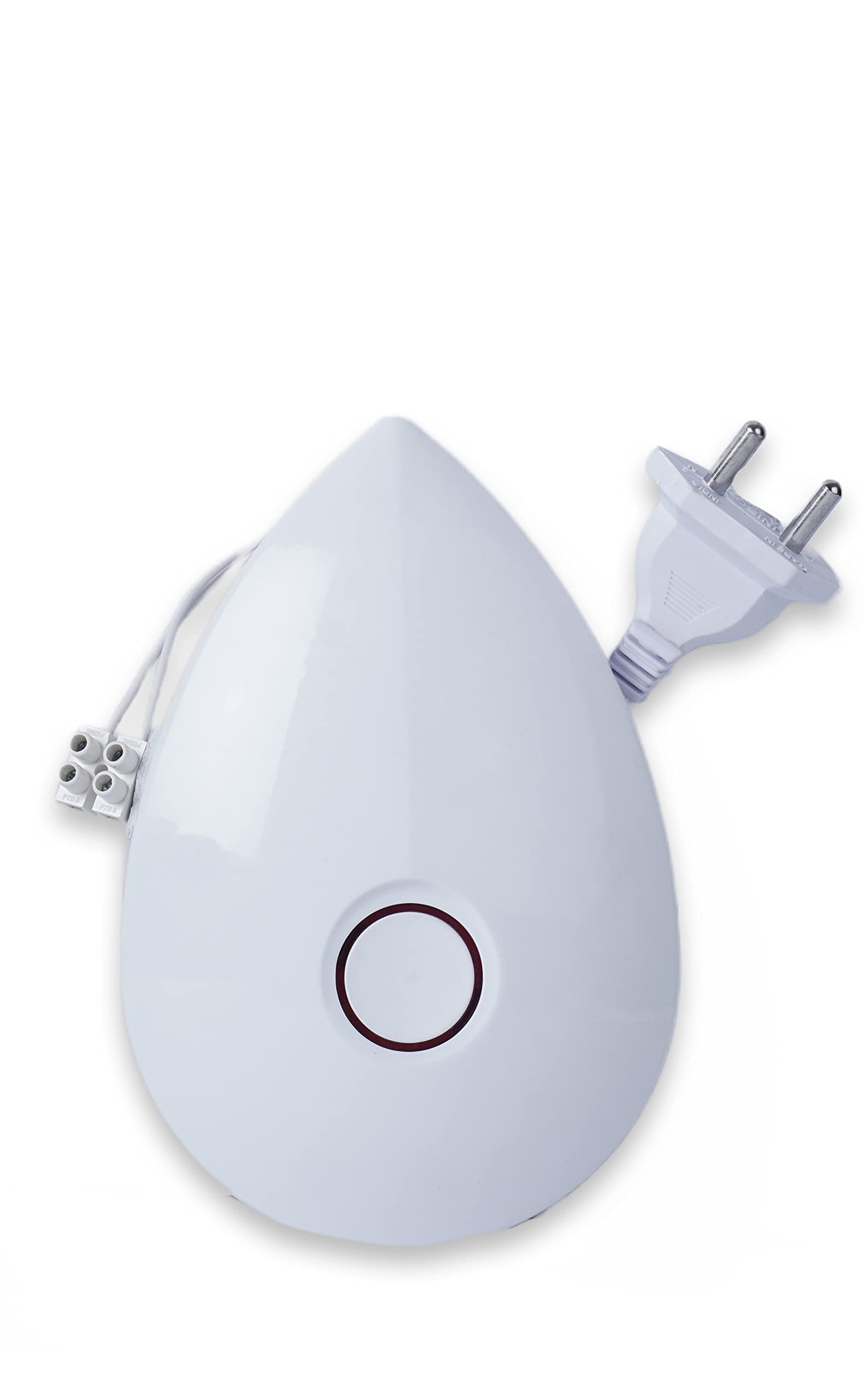 CARIBOU CBU-14 Water Tank Overflow Alarm Siren with 90db + Voice Annunciation in Englsh + Hindi | Unique Droplet Design| Saves Water and Electricity | Shock Proof Body | LED Ring |Shock Proof Body-image-17