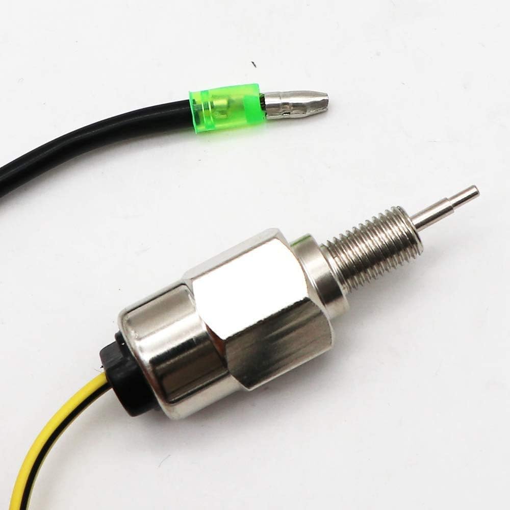 Carburetor Fuel Shut Off Solenoid Replaces 21188-2006, 21188-2014, John Deere MIU11222, KM-21188-2014 for Kawasaki FD620 FD620D FD661 FD661D Lawn Mower and Argo Conquest 8x8 and 6x6 Cub Cadet Mowe