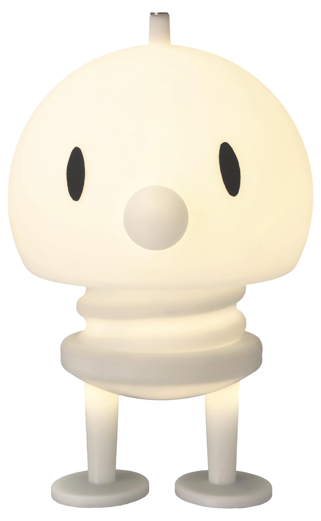 Hoptimist Lamp Soft LED Lamp, Touch Bedside Lamp, Cordless Rechargeable Dimmable Table Lamp, Danish Design, 15 x 15 x 23 cm, XL, White