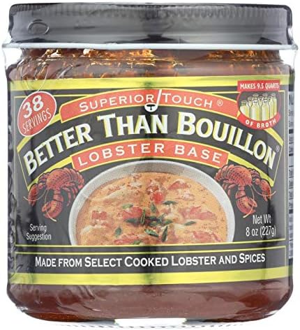 Better Than Bouillon Lobster Base broth 8.0 OZ(pack of 6)