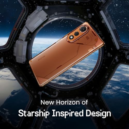 Image of POVA Curve 5G (Cyber Orange, 8GB+128GB) | 144Hz Curve AMOLED | Slimmest 7.45mm Curve with 5500mAh Battery | Segment's 1st AI with Indian Languages |Best AI Call Assistant | 64MP IMX682 Rear Camera